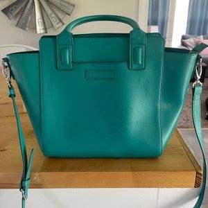 Vera bradley teal purse